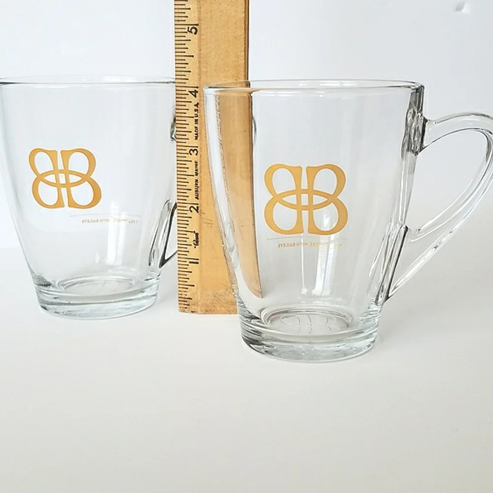 Bailey's Glass Mugs